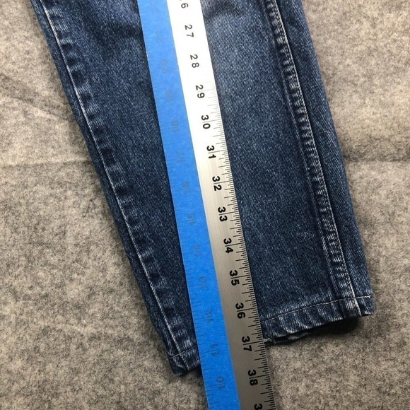 Vtg Wrangler Women's Jeans Size 11 Light Wash Denim Blue Straight Leg Cotton USA - Picture 4 of 11